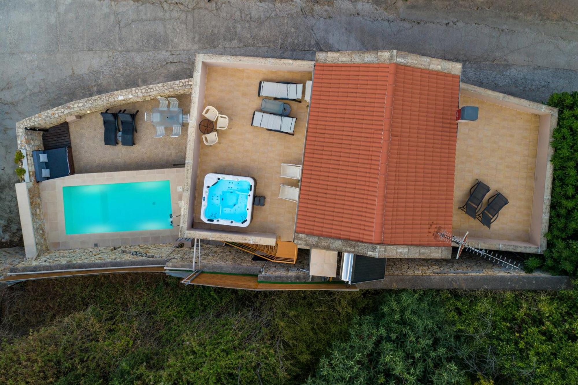 Olga'S Filoxenia - Villa Aladanos-Private Pool And Heated Jacuzzi Makhairoí Esterno foto