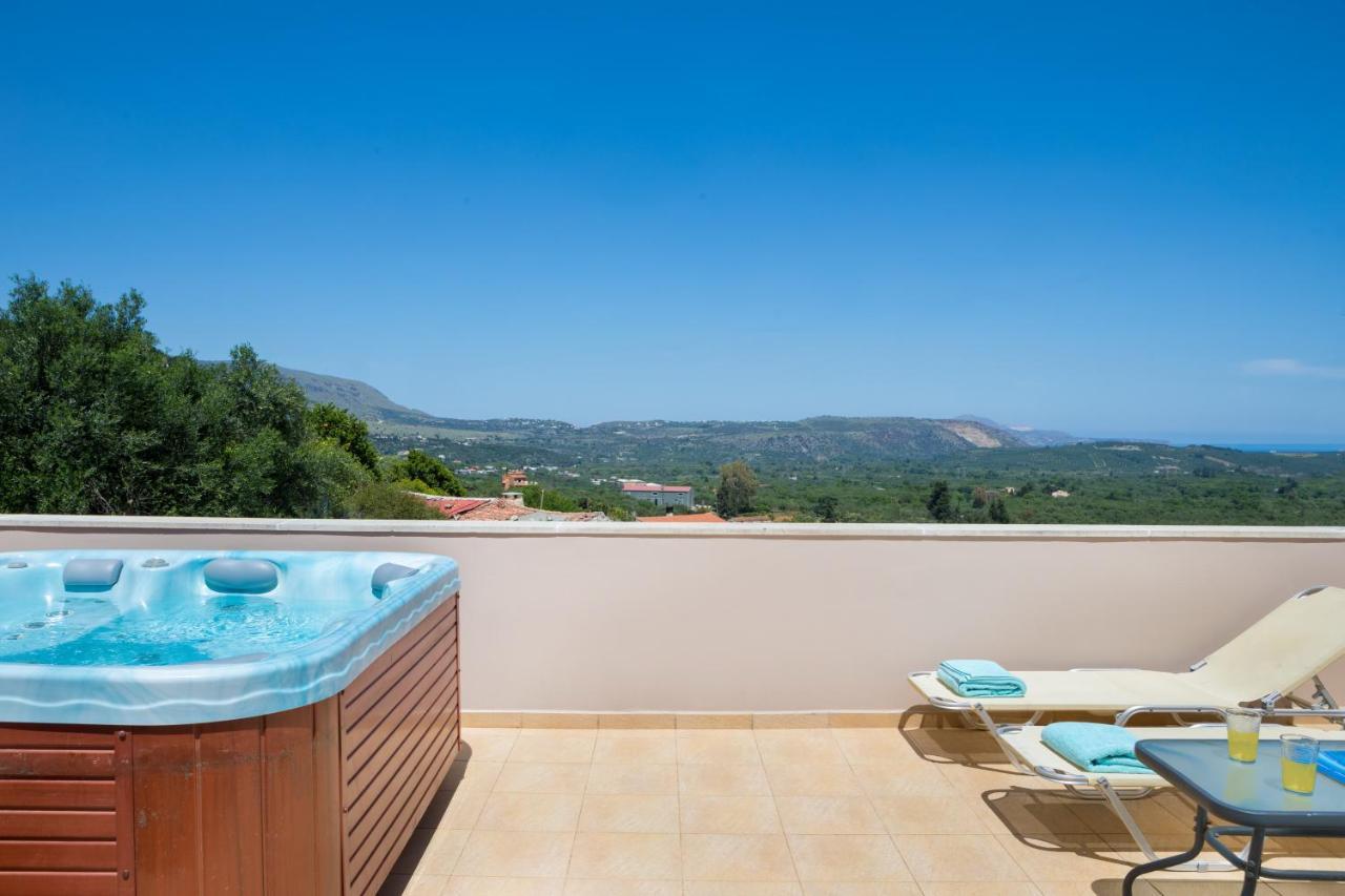 Olga'S Filoxenia - Villa Aladanos-Private Pool And Heated Jacuzzi Makhairoí Esterno foto